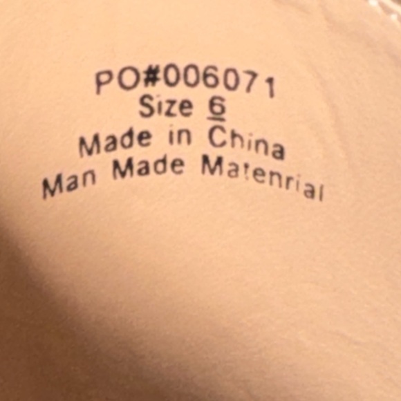 Taupe Slip On Open Toe Kitten Heel Pumps (6) - Picture 5 of 5